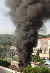İskenderun Devlet Hastanesi’nde yangın çıktı! 3 konteyner kül oldu! Facia gibi yangının nedeni...