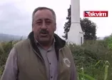 Camisiz minare ilgi çekiyor