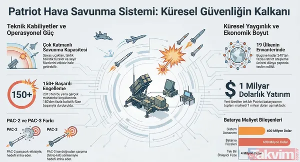 Stratejik bir kalkan: Patriot Hava Savunma Sistemi nedir, nasıl çalışır? Menzili ve teknik özellikleri - 2