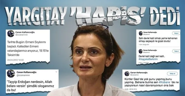 SON DAKİKA! Yargıtay CHP İstanbul İl Başkanı Canan Kaftancıoğlu’na verilen 4 yıl 11 ay 20 gün hapis cezasını onadı