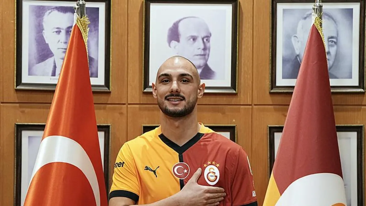 Galatasaray'a transfer olan Ahmed Kutucu, imza töreni sonrası konuştu: Burası benim çocukluk aşkım