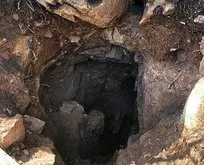 8 kişi mağarada suçüstü yakalandı