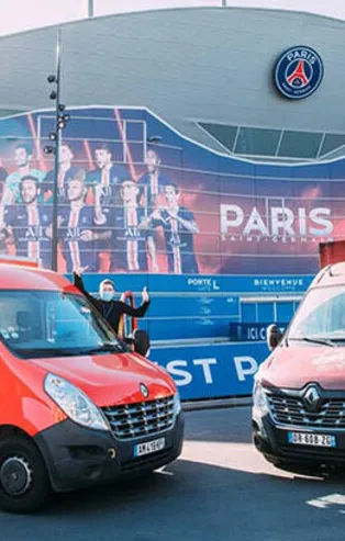 Paris Saint-Germain ülkesindeki sağlık çalışanlarına ücretsiz yemek dağıtmaya başladı