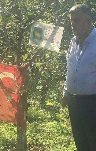 Köy muhtarı Yahya Karaoğlan'dan alkışlık hareket! Şehitlerin ismi ağaçlarda yaşayacak!