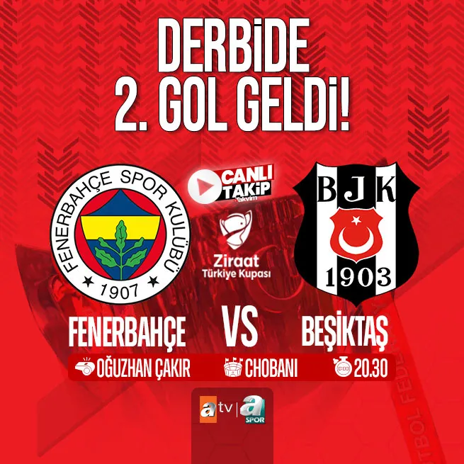 Fenerbahçe - Beşiktaş | CANLI YAYIN