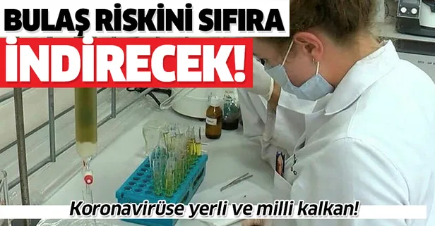 Koronavirüse yerli ve milli kalkan! BORTAM bulaş riskini sıfıra indirecek!