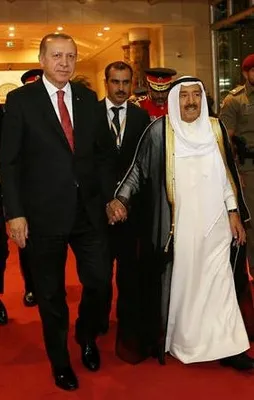 Cumhurbaşkanı Erdoğan Kuveyt'te