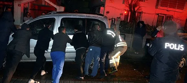 Yangın paniği! Hatalı park müdahaleyi engelledi
