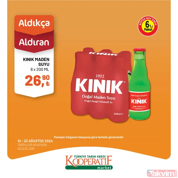 Tarım Kredi'de 59 üründe altın fiyatlar sıralandı! Hafta başı indirimi geldi: 13-23 Ağustos'ta yoğurt, peynir, tereyağı, balık, un... - 29