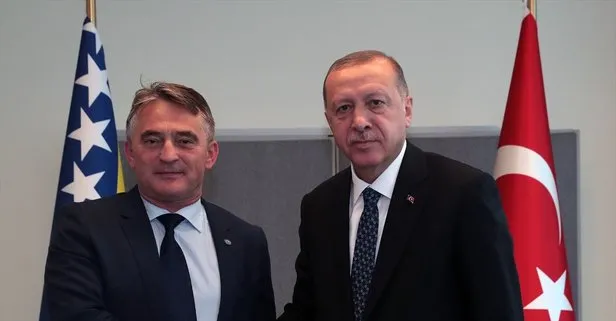 Başkan Erdoğan, Bosna Hersek Devlet Başkanlığı Konseyi Başkanı Zeljko Komsic’i kabul etti