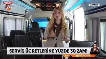 Ankara'da servis ücretlerine %30 zam!