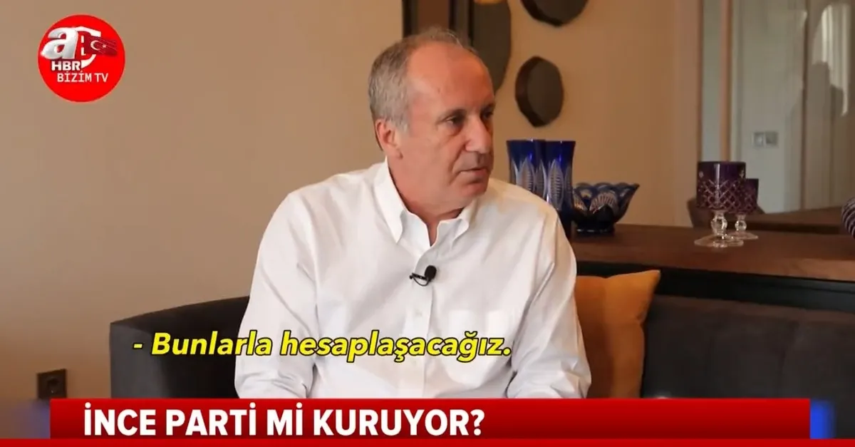 CHP'yi sarsan iddia! Muharrem İnce yeni parti mi kuruyor?
