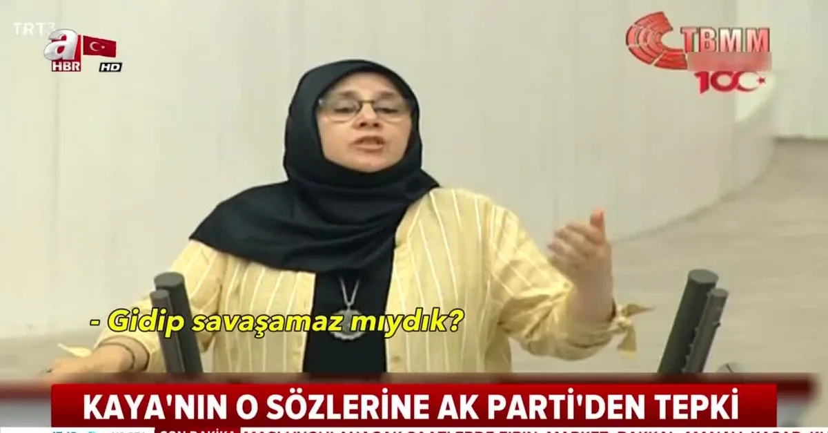 HDP’li Hüda Kaya’nın "Dağa çıkar savaşırdık" sözlerine AK Parti’den sert tepki: Zihnen dağdalar