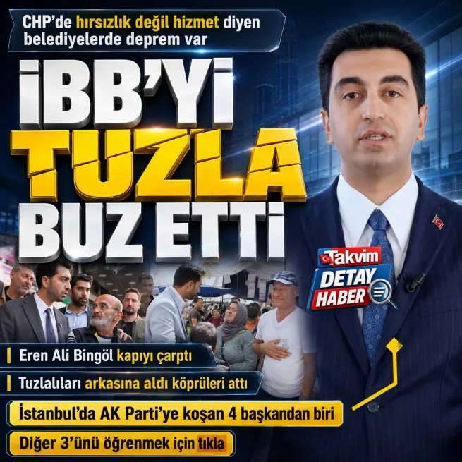 İstanbulda 4 belediye başkanı AK Parti yolunda... Eren Ali Bingöl’den İBB’yi Tuzla buz eden sözler