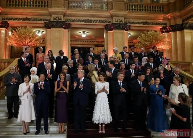 G20 liderleri yemekte buluştu! Başkan Erdoğan'ın talebi dikkat çekti