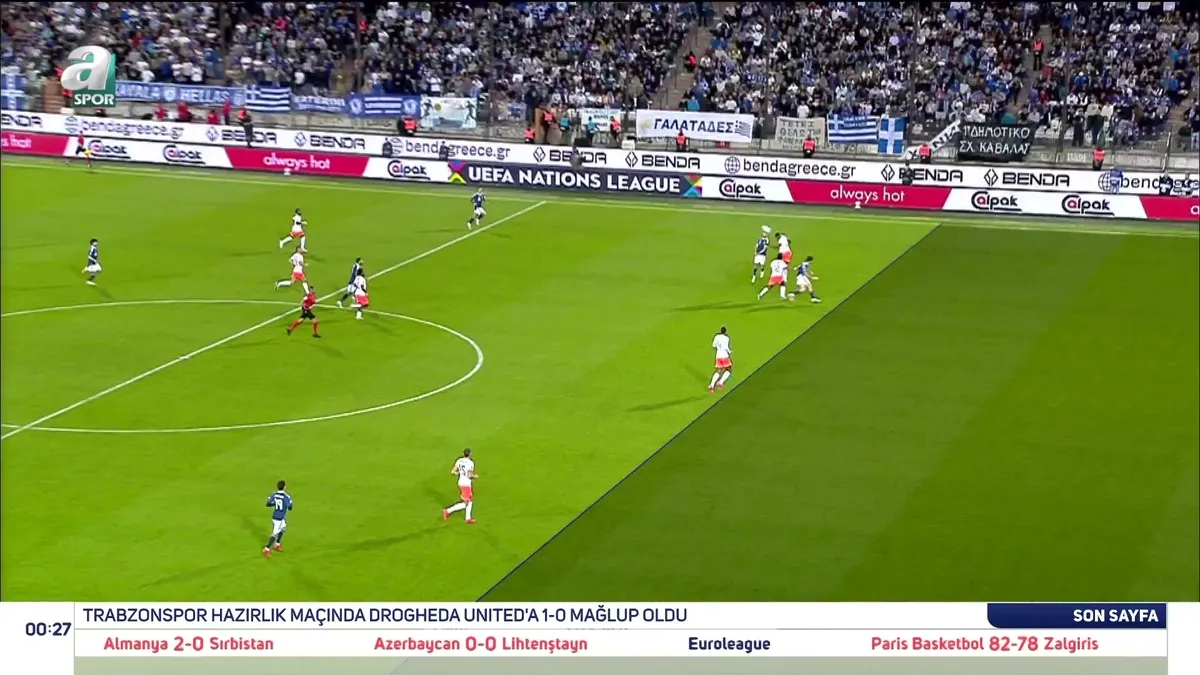 Yunanistan 2-2 Hollanda MAÇ ÖZETİ