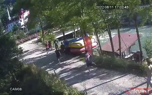 Rize Ardeşen'de Fırtına Deresi'ne atlayan Hasan Gökmen Dedecan hayatını kaybetti! Ölüme atladığı anlar kamerada - 6