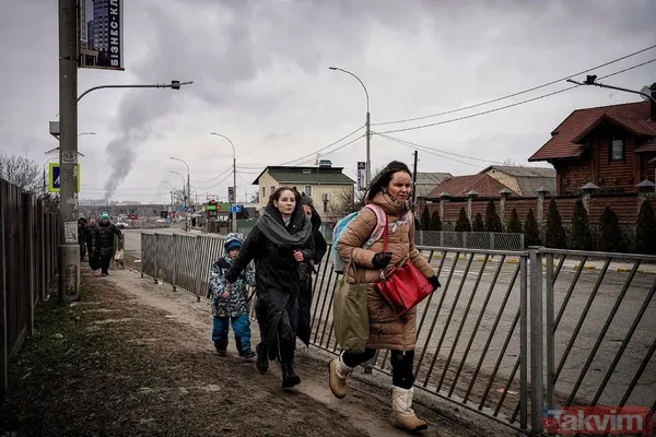 Rusya Ukrayna savaşında 13. gün! Savaştan çarpıcı kareler - 14