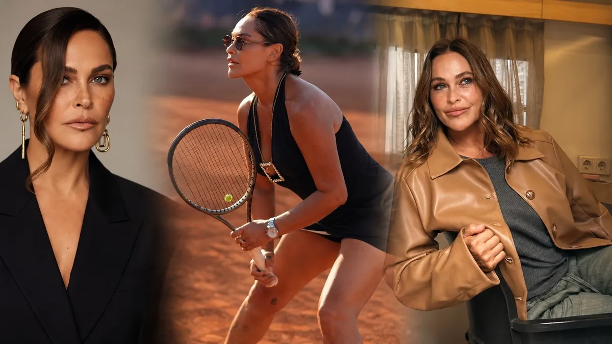 Hülya Avşar mor payetli elbisesiyle sosyal medyayı salladı: "Tenis bitince konsere mi gidecek?"