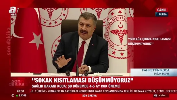 Sokağa çıkma kısıtlaması olacak mı? Sağlık Bakanı Fahrettin Koca açıkladı