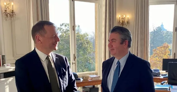 Dışişleri Bakan Yardımcısı Sedat Önal, Fransa Cumhurbaşkanı Emmanuel Macron'un diplomatik danışmanıyla görüştü