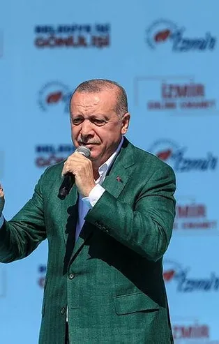 Başkan Erdoğan: CHP'nin İzmir adayı Tunç Soyer adaylık icazetini İzmir'den değil Kandil'den almıştır!