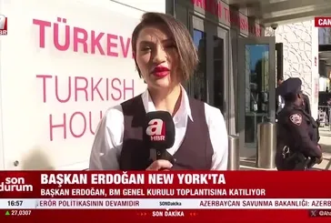 Başkan Erdoğan BM'ye hitap edecek!