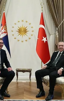 Sırbistan Cumhurbaşkanı Külliye'de