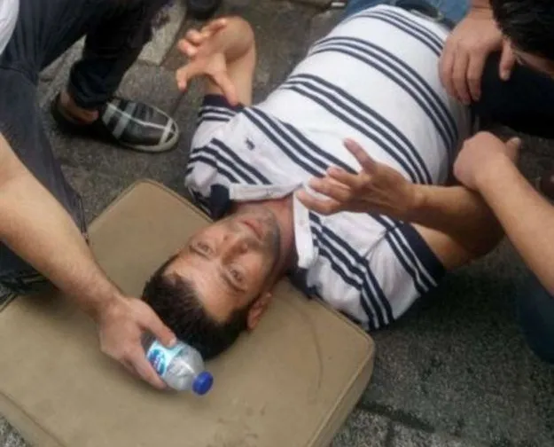 Yıldırım düştü