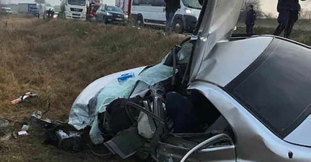 Tekirdağ’da feci kaza! Ölü ve yaralılar var