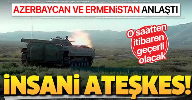 Son dakika: Azerbaycan ve Ermenistan 'insani ateşkesi' kabul etti