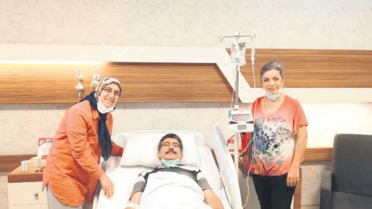 Yemliha Kalkan, ablasının böbreğiyle sağlığına kavuştu