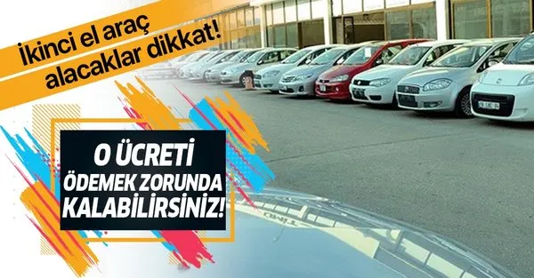 Ikinci El Araba Alim Satimi Yapanlara Maliye Engeli Kredi Bulteni