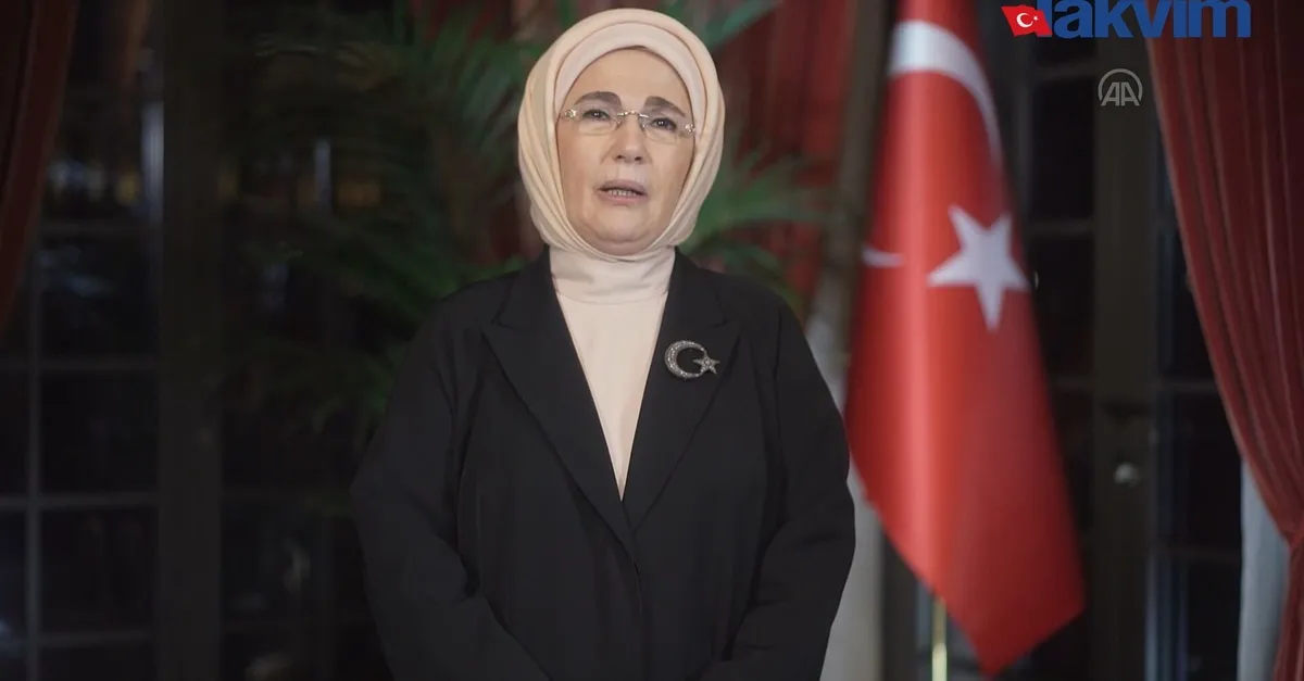 Emine Erdoğan'dan dayanışma ve barış mesajı