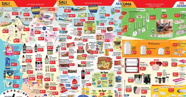 Aktüel ürünler kataloğunu yayınlayan BİM fiyat düşürdü 👉Kaşar 145 TL, piliç 47,90... BİM 12-15 EYLÜL KATALOĞU!