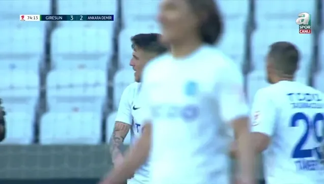 GOL | Giresunspor 3-2 Ankara Demirspor