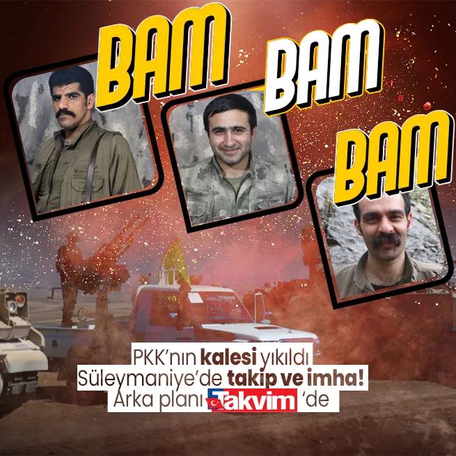 MİTten PKKya nokta operasyon: Süleymaniye sorumlusu Ömer Fırat ile 2 terörist etkisiz hale getirildi