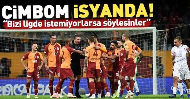 Galatasaray Hüseyin Göçek'e tepkili!