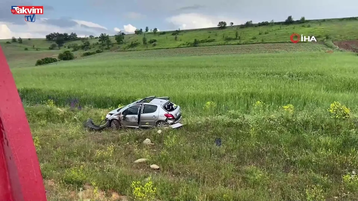 Tokat’ta korkutan kaza: 3 yaralı