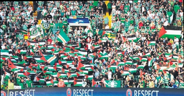 Toplu isyan! Dünya İsrail'in katliamlarını izlemekle yetindi!  En net tepkiyi "tribünler" verdi