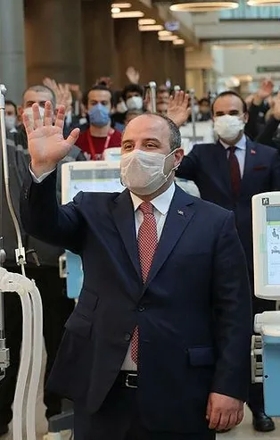 Son dakika: Sanayi ve Teknoloji Bakanı Mustafa Varank'tan yerli solunum cihazı müjdesi: 5 bin tane üretilmiş olacak