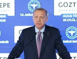 Göztepe Şehir Hastanesi Erdoğan’ın katılımıyla açıldı