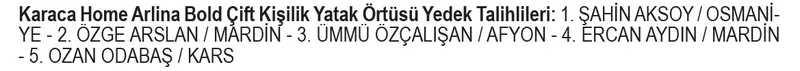 Trendyol Karaca Kampanyası çekiliş sonuçları (Takvim Gazetesi)