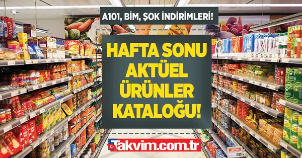 Fiyatlar tek tek düştü! 3 zincir market bombayı patlattı! Freni patlamış kamyon gibi geliyor! 15 TL bile değil! ŞOK, A101 ve BİM'de bu hafta sonu o ürünler...