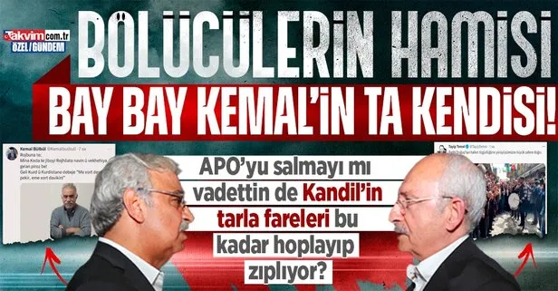 Bölücülerin hamisi Bay Bay Kemal’in ta kendisi! 7’li koalisyonun ortağı HDPKK’dan Öcalan için ’tarihi doğuş’ böğürtüleri: Alçak provokasyon