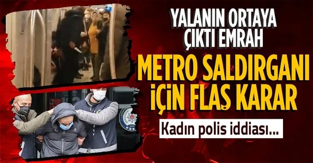 Kadıköy metrosunda kadınlara bıçak sallamıştı! Suç makinesi için flaş karar
