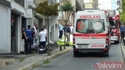 İstanbul Şişli’de dehşet anları! 4. kattan yoldan geçenlerin üzerine kezzap döktü