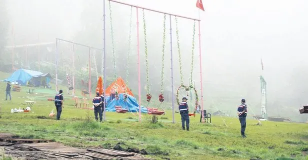 Rize Ayder’de tartışma konusu olan salıncaklar kaldırıldı