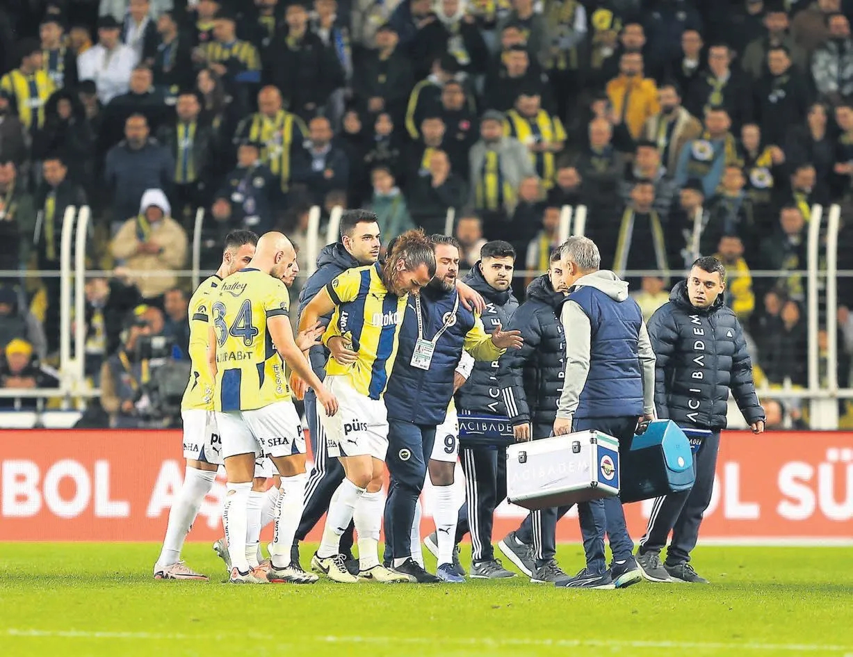 Çağlar’ın sakatlığı üzdü