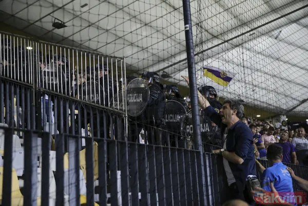Fenerbahçe maçı olaylar nedeniyle 30 dakika durdu! İşte yaşananlar - 3